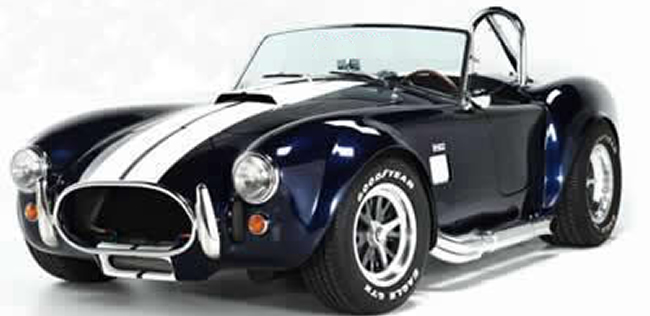 CARROCERIA SHELBY COBRA EM ALUMINIO